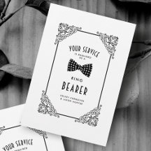 リングや輪ベアラおもしろいBWボウタイヴィンテージ花盛