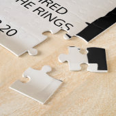 リングや輪ベアラパズル招待状 ジグソーパズル (側面)