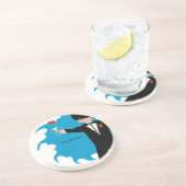 リングや輪ベアラーツキセドビッグダイヤモンドダマスエッジコースター コースター (側面)