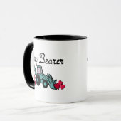 リングや輪ベアラーバックホー マグカップ (正面左)