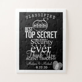 リングや輪ベアラー秘密エージェントパズル ジグソーパズル