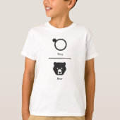 リングや輪ベアTシャツ Tシャツ (正面)