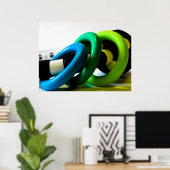 リングや輪ポスター ポスター (ホームオフィス)