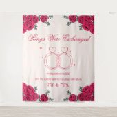 リングや輪交換 タペストリー (正面)