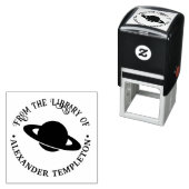 リングや輪付き土星#2図書名 セルフインキングスタンプ (インサイチュ)