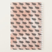 リングや輪前の最後 プランナー手帳 (裏面)