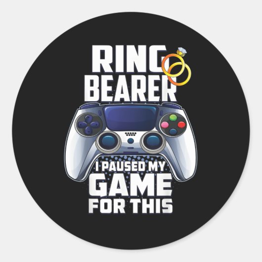 リングや輪安全保障結婚のリングや輪計画案 ラウンドシール (正面)