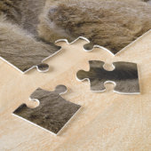 リングや輪尾レムルス（レムールカッタ）マザー&ベビー。 ジグソーパズル (側面)