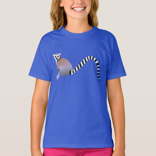 リングや輪尾雑音イラストレーション Tシャツ (正面)