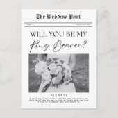 リングや輪持参人提案カスタム紙 ポストカード (正面)