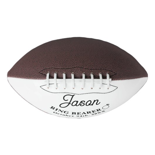 リングや輪持参人贈与リングや輪持参人提案書アイディア アメリカンフットボール (正面)