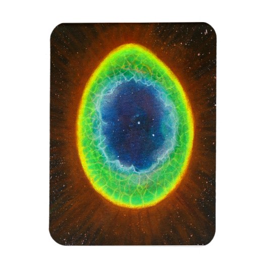 リングや輪星雲 マグネット (縦)