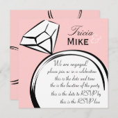 リングや輪物 招待状 (正面/裏面)