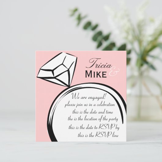 リングや輪物 招待状 (スタンド正面)