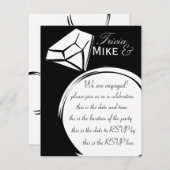 リングや輪物 招待状 (正面/裏面)