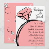 リングや輪物 招待状 (正面/裏面)