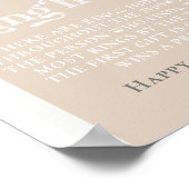 リングや輪狩りゲームディスコボールブライダルシャワー ポスター (角)