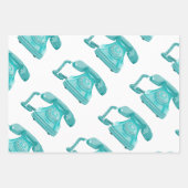 リングや輪目 ラッピングペーパーシート (正面3)