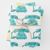 リングや輪目 ラッピングペーパーシート (インサイチュ)