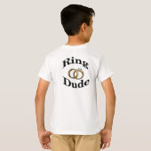 リングや輪結婚ダードのキッズシャツ Tシャツ (裏面フル)