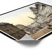 リングや輪通り，ブダペスト，ハンガリー ポスター (角)