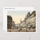 リングや輪通り,ブダペスト,ハンガリー ポストカード (正面/裏面)