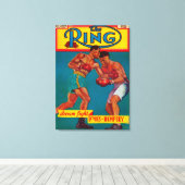 リングや輪雑誌の表紙 キャンバスプリント (インサイチュ (ウッドフロア))