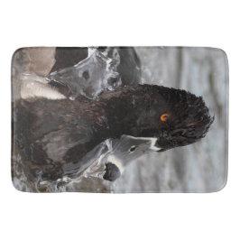 リングや輪首のアヒルの飛び散り バスマット