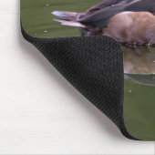 リングや輪首のアヒル マウスパッド (コーナー)