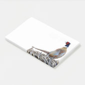 リングや輪首のキジの写真ポストイットのノート ポストイット (アングル)