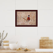 リングや輪首キジのポスター ポスター (キッチン)