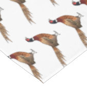 リングや輪首キジの鳥の漫画イラストレーション テーブルクロス (アングル)