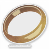 リングや輪 シール (正面)