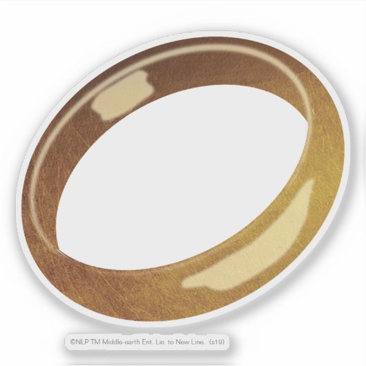 リングや輪 シール (正面)