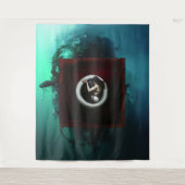 リングや輪 タペストリー (正面)