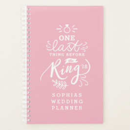 リングや輪 プランナー手帳