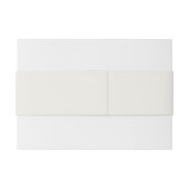 リングや輪&ボーモノグラムフランスのハンドドロー結婚ズ 招待状ベリーバンド (裏面例)