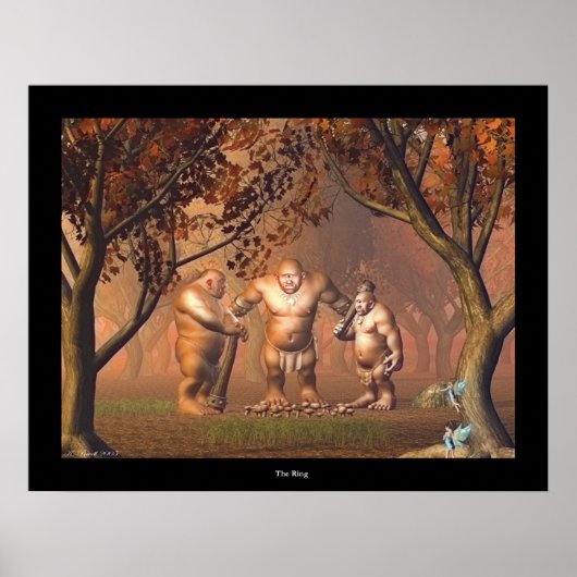 リングや輪 ポスター (正面)
