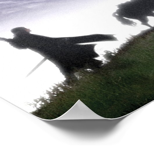 リングや輪 ポスター (角)