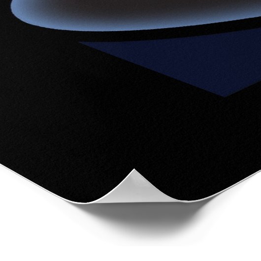 リングや輪 ポスター (角)