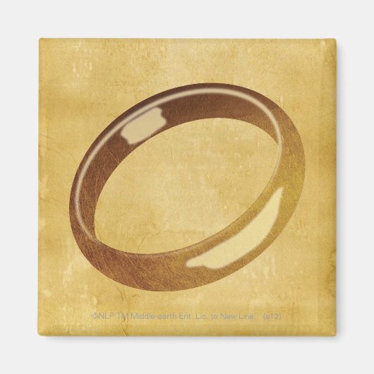 リングや輪 マグネット (正面)