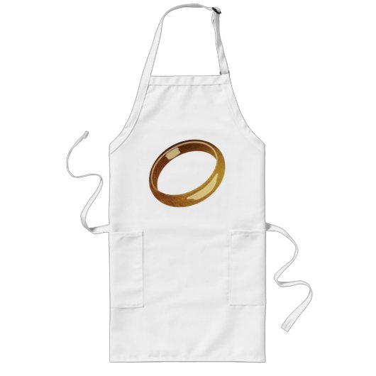 リングや輪 ロングエプロン (正面)