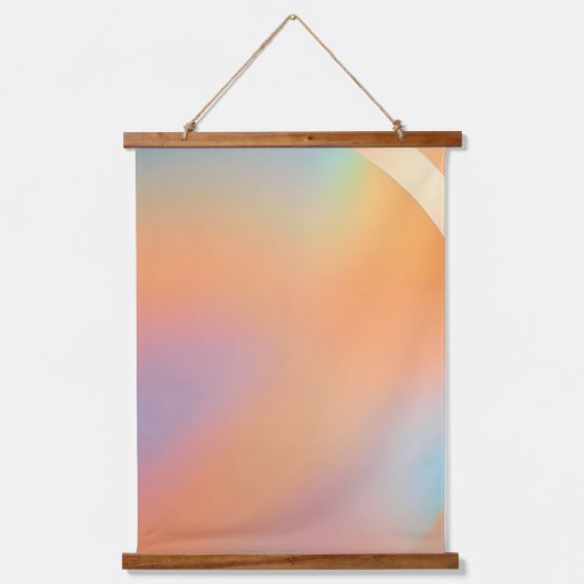 リングや輪 吊り下げ型タペストリー (正面)