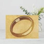 リングや輪 招待状 (スタンド正面)