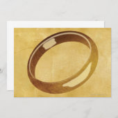 リングや輪 招待状 (正面/裏面)