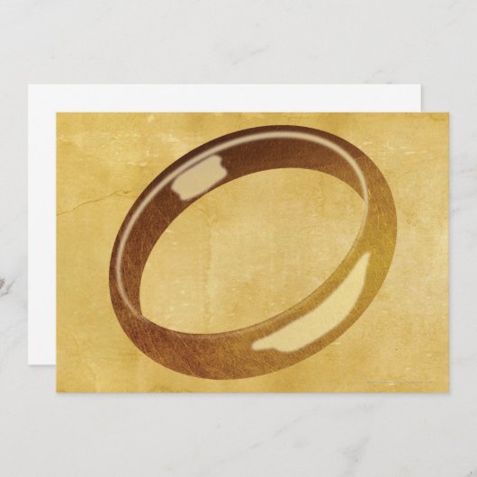 リングや輪 招待状 (正面/裏面)