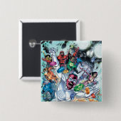 リングを持つCorpのグループ 缶バッジ (正面&裏面)