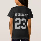 リングエッパーソナライズされたテガールリンゲットプレーヤーギフト Tシャツ (裏面)