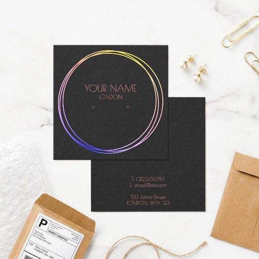 リングカラフルイヤホルダー