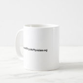 リングサイドの医者のマグの白の連合 コーヒーマグカップ (正面左)
